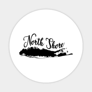 North Shore Script (Light Colors) Magnet